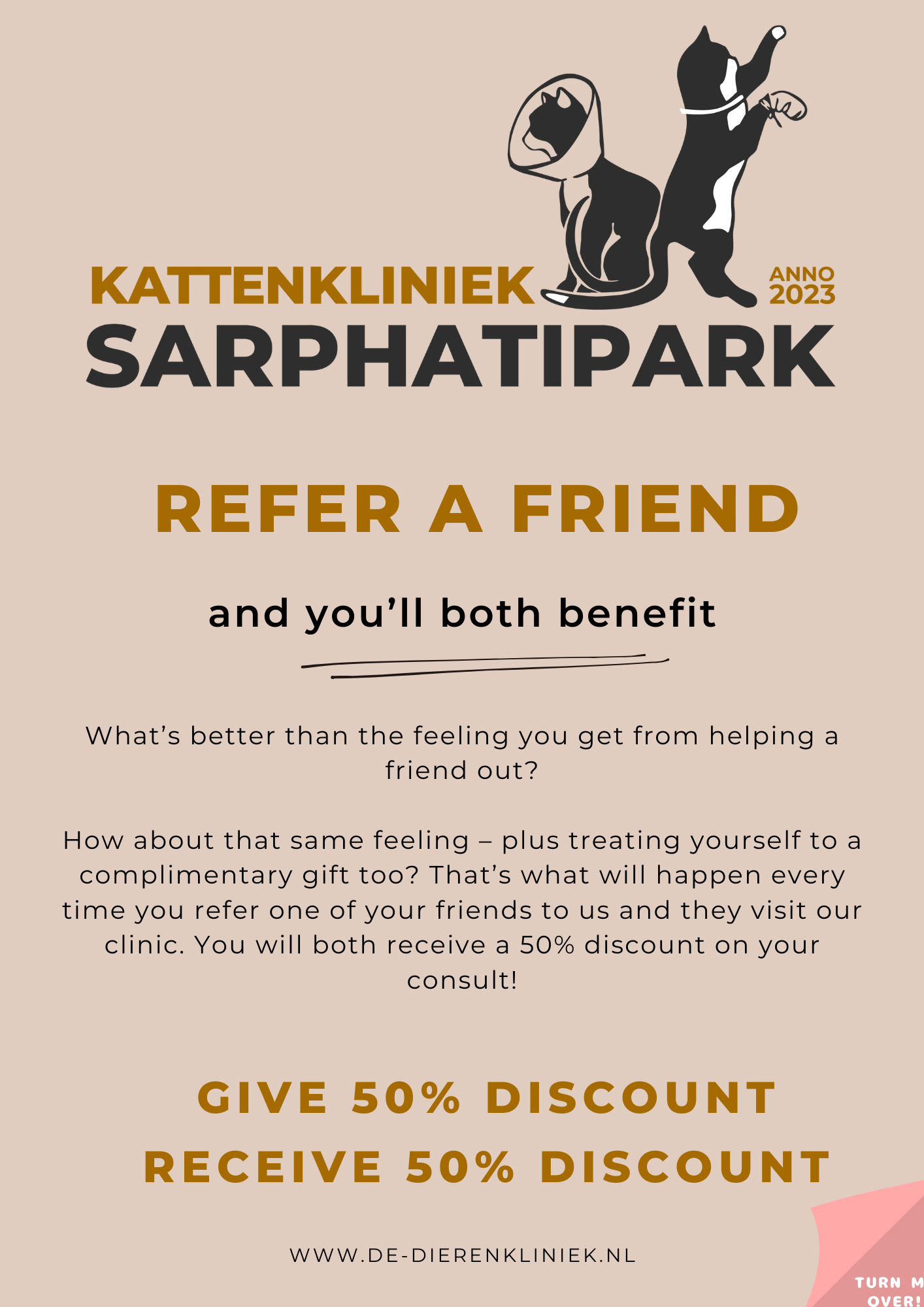 Refer a Friend Campaign – Kattenkliniek Sarphatipark