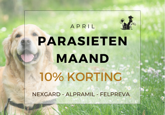 Maand van de parasiet: Ontvang nu 10% korting