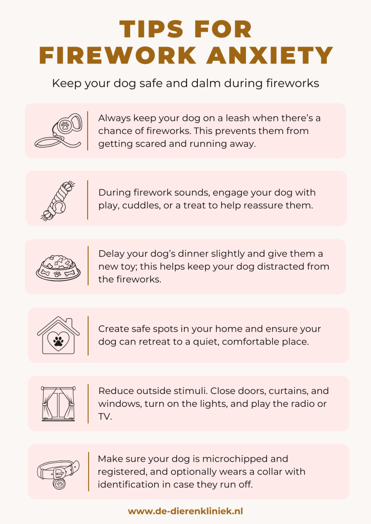 Tips for Dogs Afraid of Fireworks